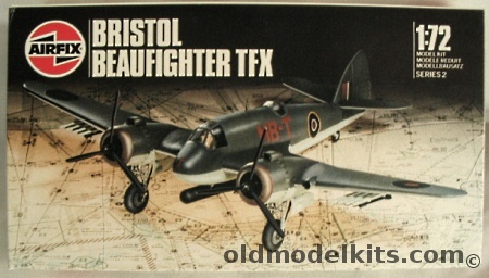 Airfix 1/72 Bristol Beaufighter TFX, 02003 plastic model kit